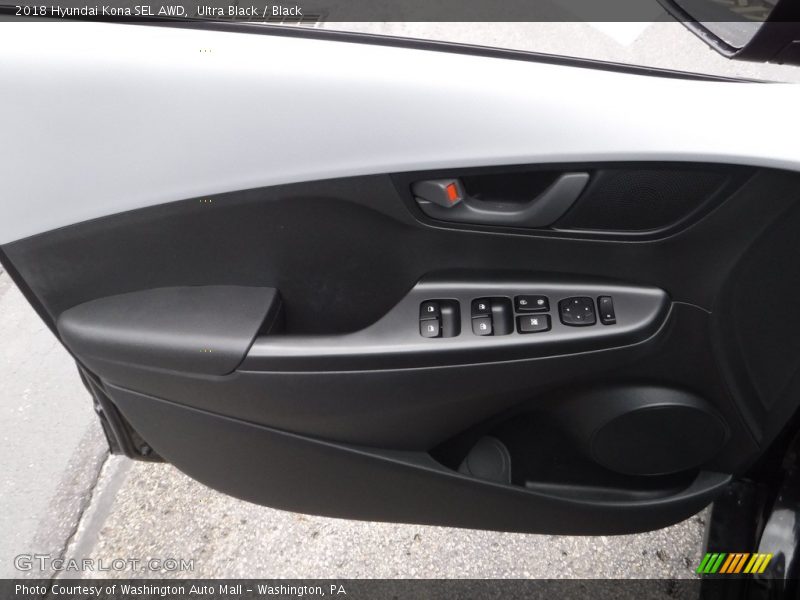 Ultra Black / Black 2018 Hyundai Kona SEL AWD