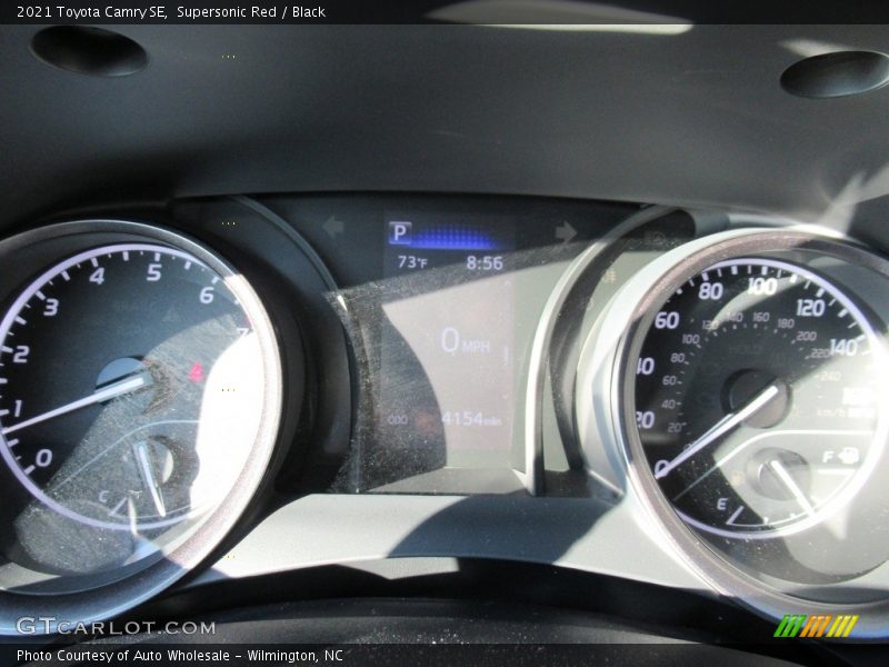 Supersonic Red / Black 2021 Toyota Camry SE