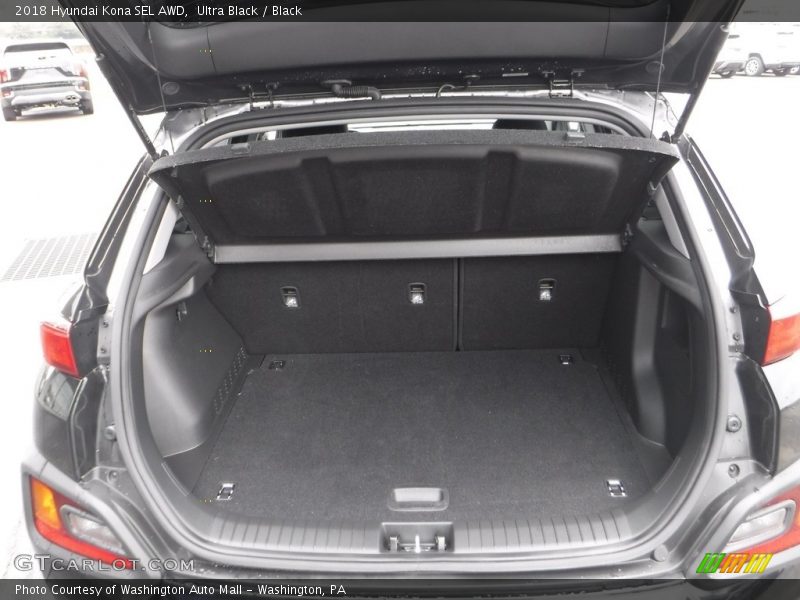 Ultra Black / Black 2018 Hyundai Kona SEL AWD