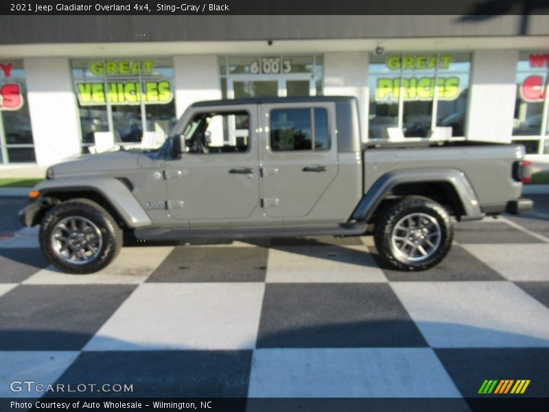 Sting-Gray / Black 2021 Jeep Gladiator Overland 4x4