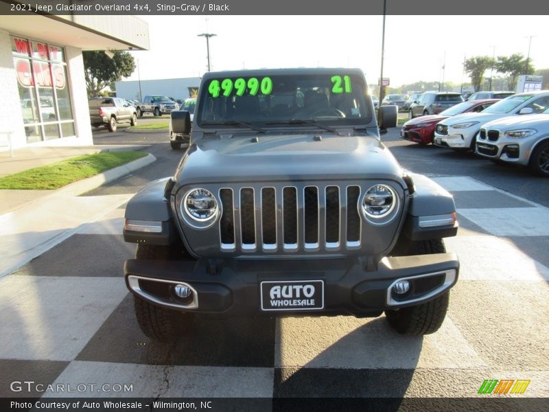 Sting-Gray / Black 2021 Jeep Gladiator Overland 4x4