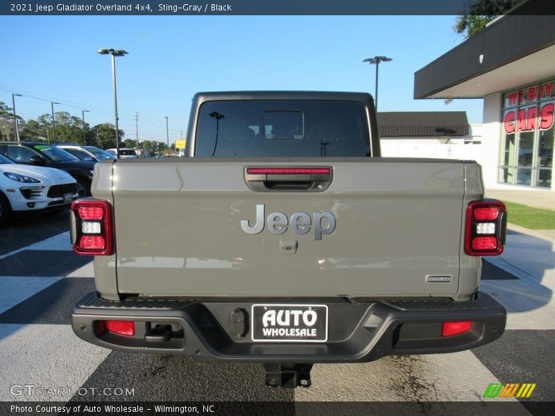 Sting-Gray / Black 2021 Jeep Gladiator Overland 4x4