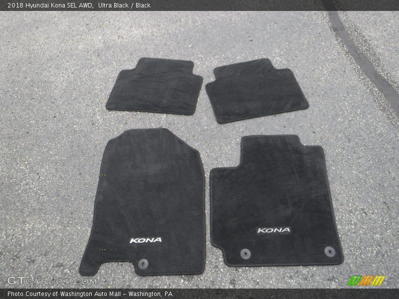 Ultra Black / Black 2018 Hyundai Kona SEL AWD