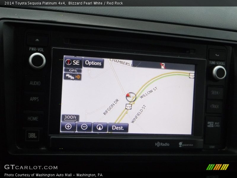 Navigation of 2014 Sequoia Platinum 4x4