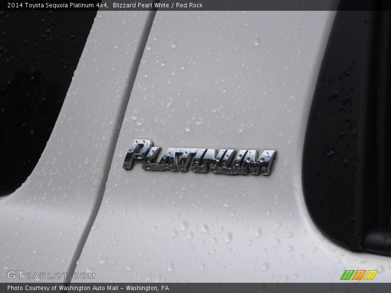  2014 Sequoia Platinum 4x4 Logo