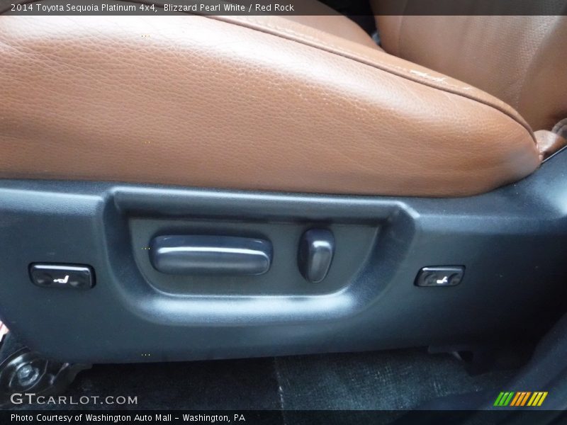 Front Seat of 2014 Sequoia Platinum 4x4