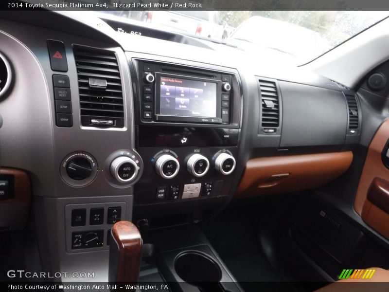 Dashboard of 2014 Sequoia Platinum 4x4