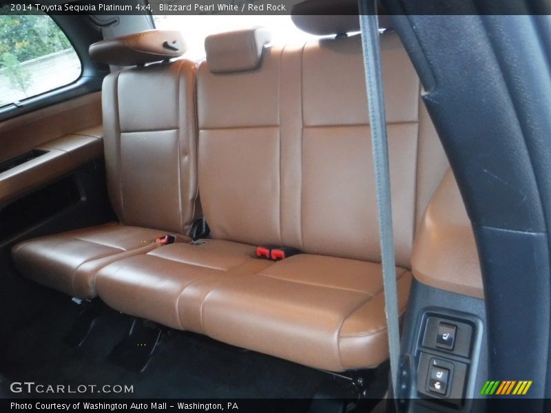 Rear Seat of 2014 Sequoia Platinum 4x4
