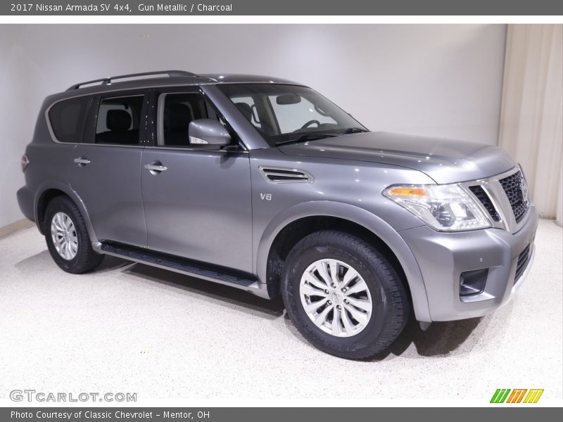 Gun Metallic / Charcoal 2017 Nissan Armada SV 4x4