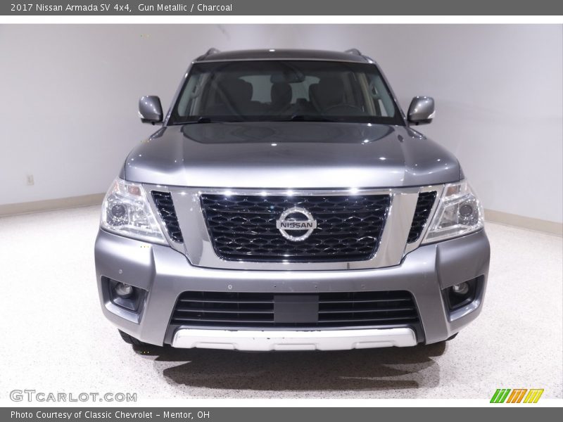 Gun Metallic / Charcoal 2017 Nissan Armada SV 4x4
