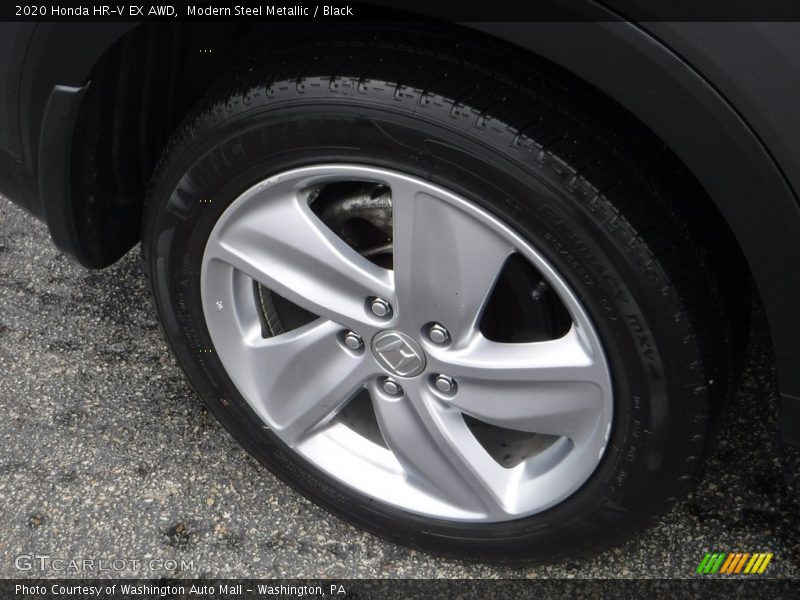 Modern Steel Metallic / Black 2020 Honda HR-V EX AWD