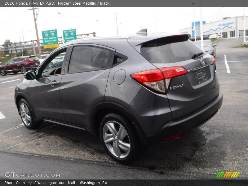 Modern Steel Metallic / Black 2020 Honda HR-V EX AWD
