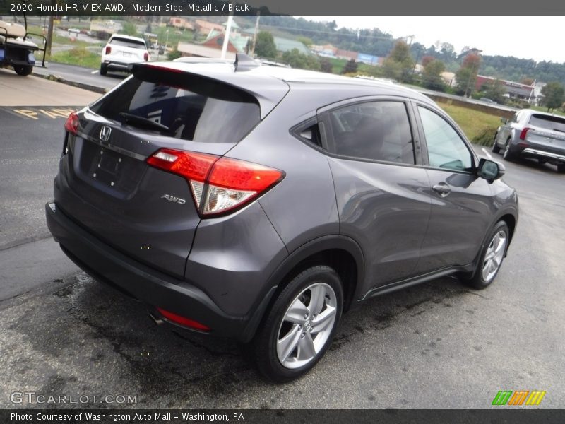 Modern Steel Metallic / Black 2020 Honda HR-V EX AWD