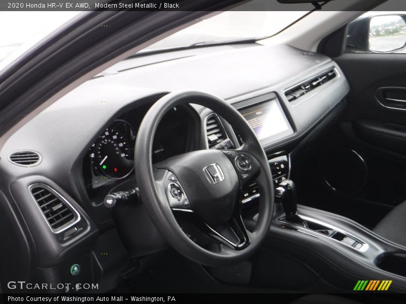 Modern Steel Metallic / Black 2020 Honda HR-V EX AWD