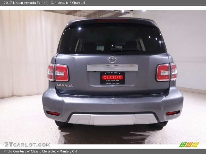 Gun Metallic / Charcoal 2017 Nissan Armada SV 4x4