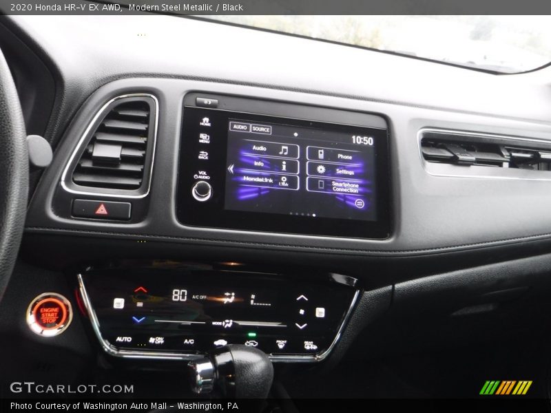 Modern Steel Metallic / Black 2020 Honda HR-V EX AWD