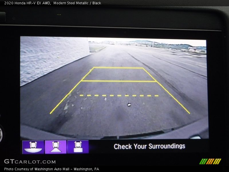 Modern Steel Metallic / Black 2020 Honda HR-V EX AWD