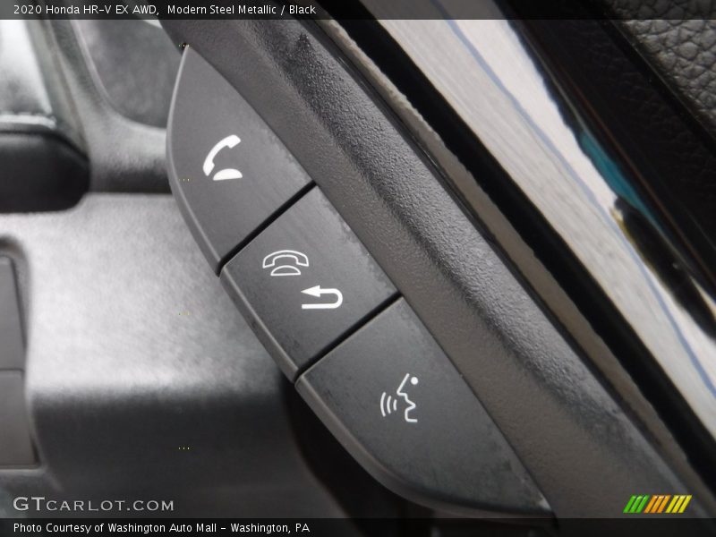 Modern Steel Metallic / Black 2020 Honda HR-V EX AWD