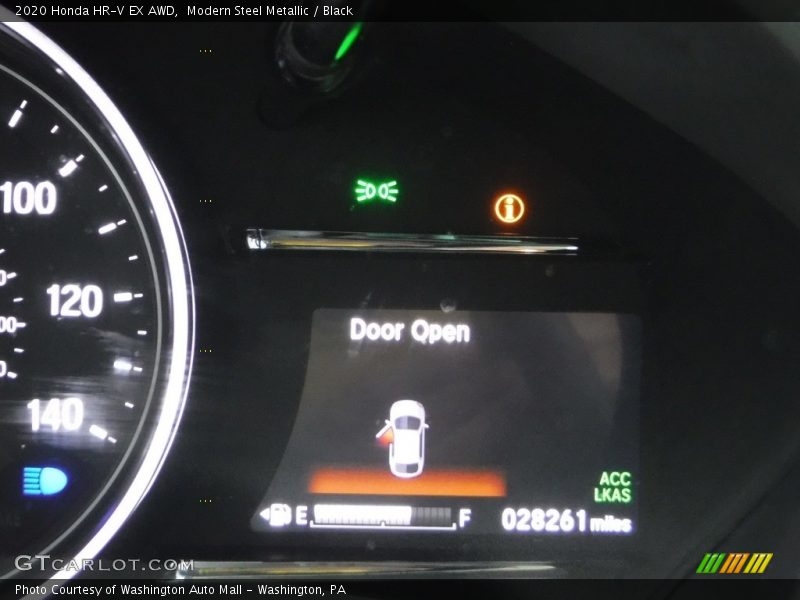 Modern Steel Metallic / Black 2020 Honda HR-V EX AWD