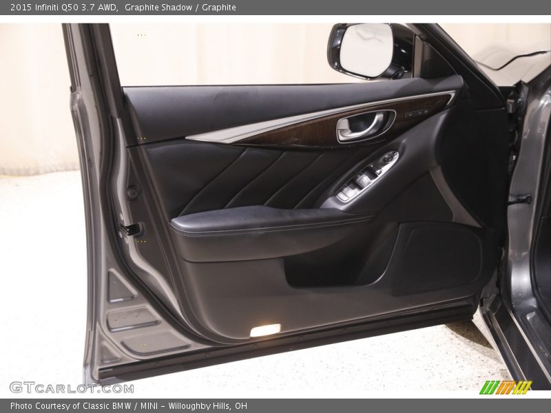 Graphite Shadow / Graphite 2015 Infiniti Q50 3.7 AWD
