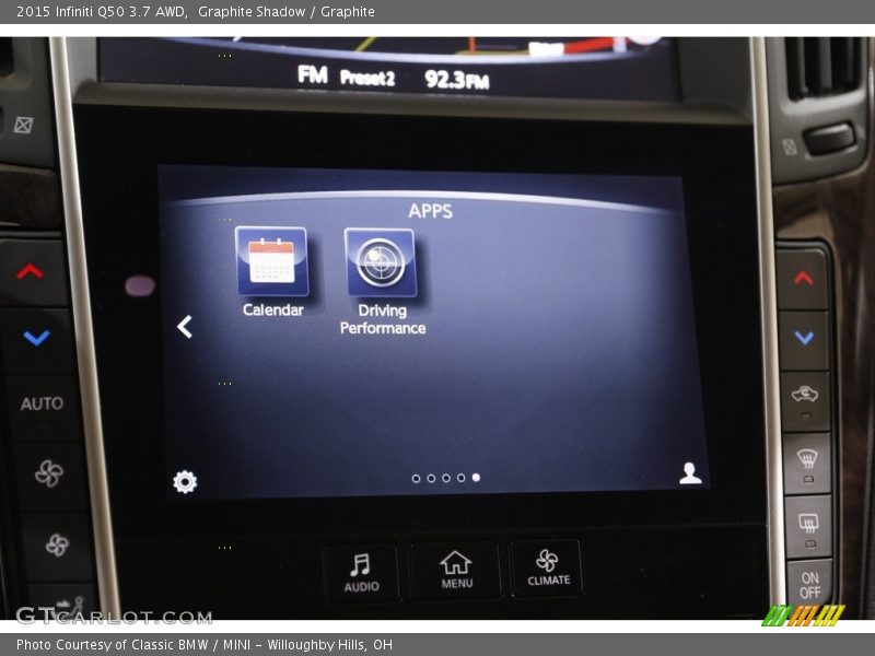Graphite Shadow / Graphite 2015 Infiniti Q50 3.7 AWD