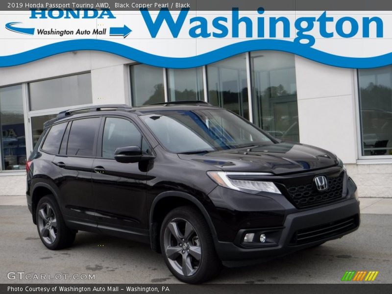Black Copper Pearl / Black 2019 Honda Passport Touring AWD