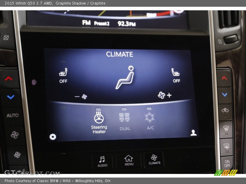 Graphite Shadow / Graphite 2015 Infiniti Q50 3.7 AWD