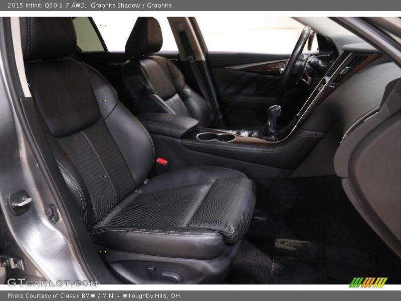 Graphite Shadow / Graphite 2015 Infiniti Q50 3.7 AWD