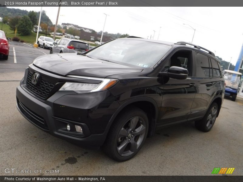 Black Copper Pearl / Black 2019 Honda Passport Touring AWD