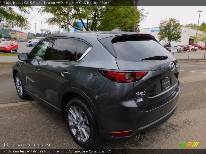 Machine Gray Metallic / Black 2021 Mazda CX-5 Grand Touring AWD