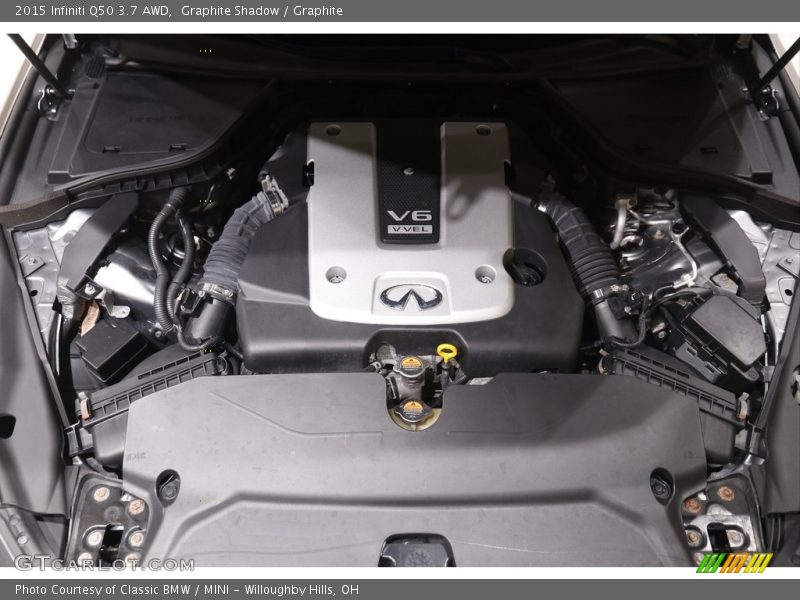 Graphite Shadow / Graphite 2015 Infiniti Q50 3.7 AWD