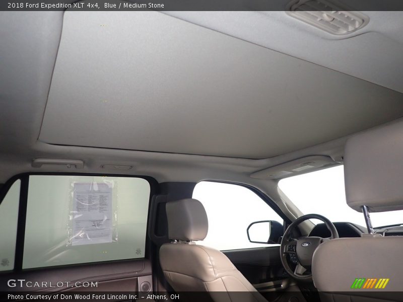 Blue / Medium Stone 2018 Ford Expedition XLT 4x4