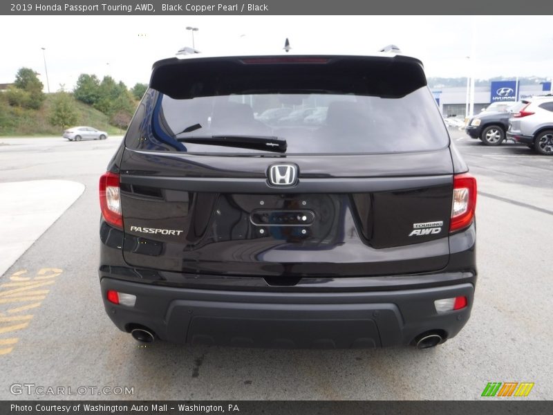 Black Copper Pearl / Black 2019 Honda Passport Touring AWD