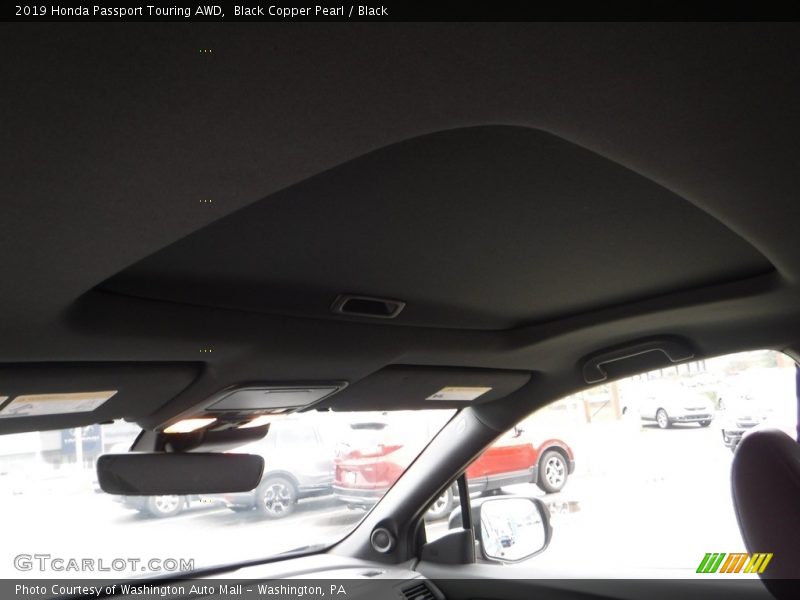 Black Copper Pearl / Black 2019 Honda Passport Touring AWD