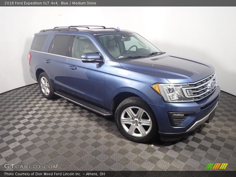 Blue / Medium Stone 2018 Ford Expedition XLT 4x4