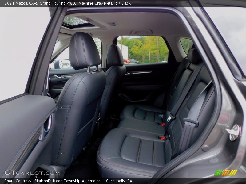 Machine Gray Metallic / Black 2021 Mazda CX-5 Grand Touring AWD