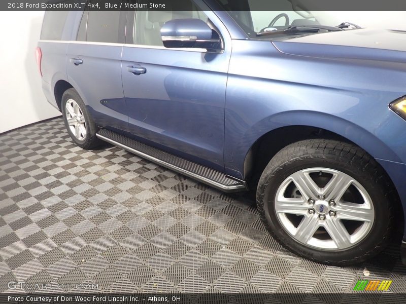 Blue / Medium Stone 2018 Ford Expedition XLT 4x4