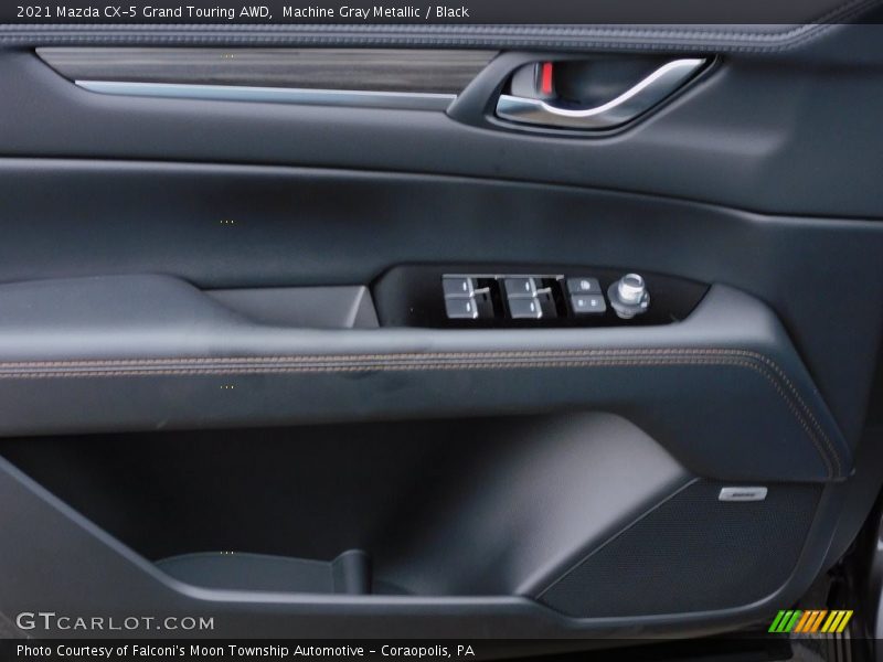 Machine Gray Metallic / Black 2021 Mazda CX-5 Grand Touring AWD