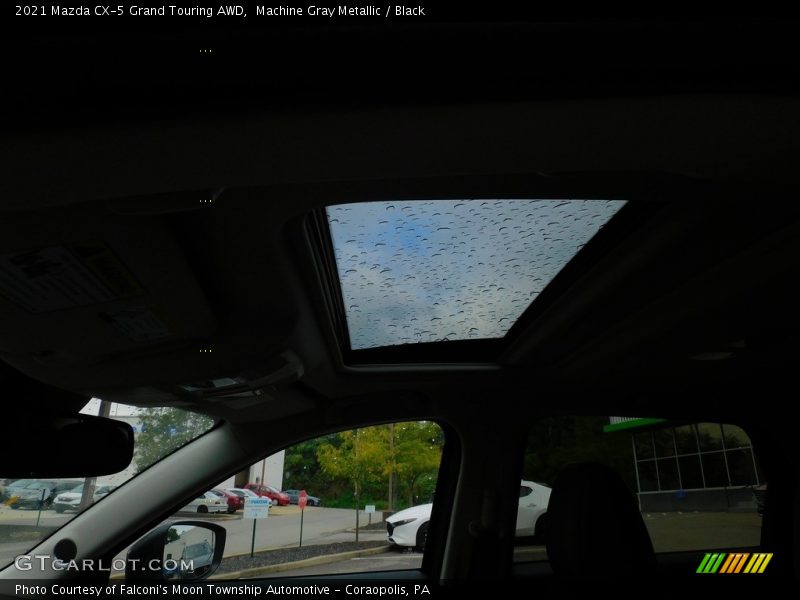 Machine Gray Metallic / Black 2021 Mazda CX-5 Grand Touring AWD