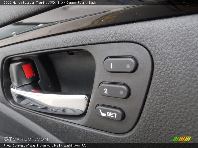 Black Copper Pearl / Black 2019 Honda Passport Touring AWD