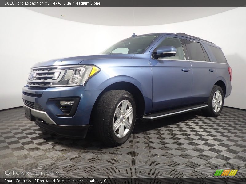 Blue / Medium Stone 2018 Ford Expedition XLT 4x4