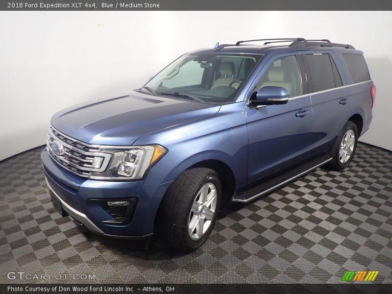 Blue / Medium Stone 2018 Ford Expedition XLT 4x4