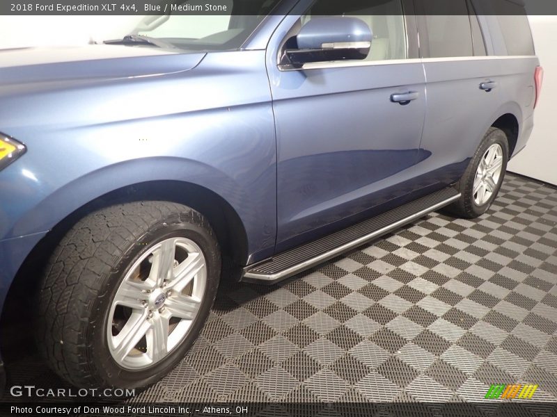 Blue / Medium Stone 2018 Ford Expedition XLT 4x4
