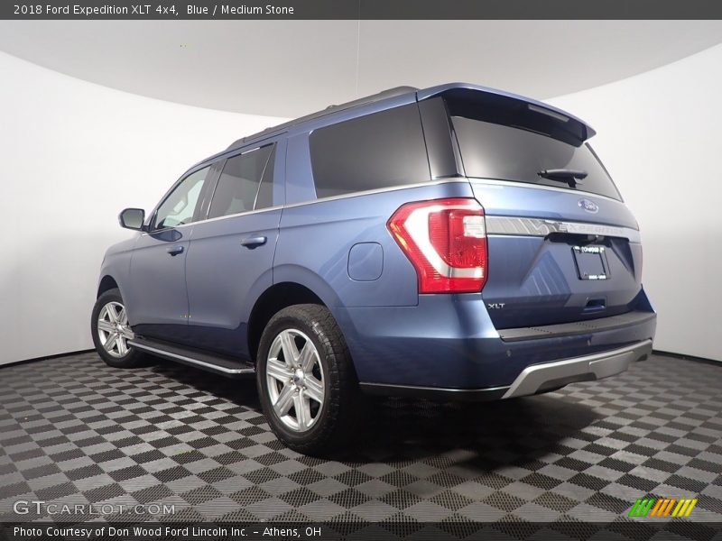 Blue / Medium Stone 2018 Ford Expedition XLT 4x4