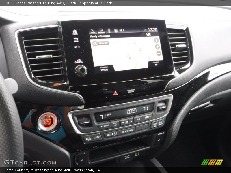 Black Copper Pearl / Black 2019 Honda Passport Touring AWD