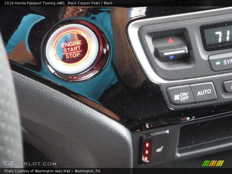 Black Copper Pearl / Black 2019 Honda Passport Touring AWD