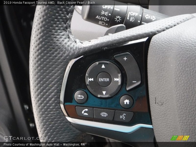 Black Copper Pearl / Black 2019 Honda Passport Touring AWD