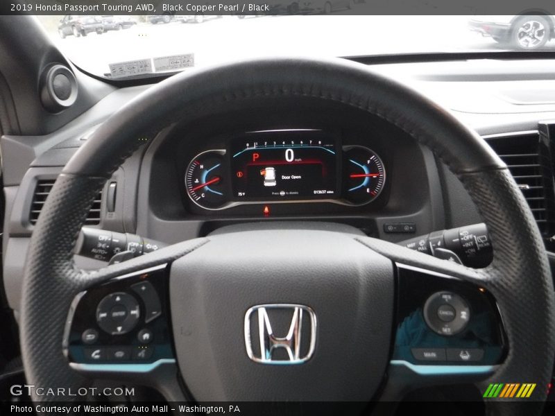 Black Copper Pearl / Black 2019 Honda Passport Touring AWD