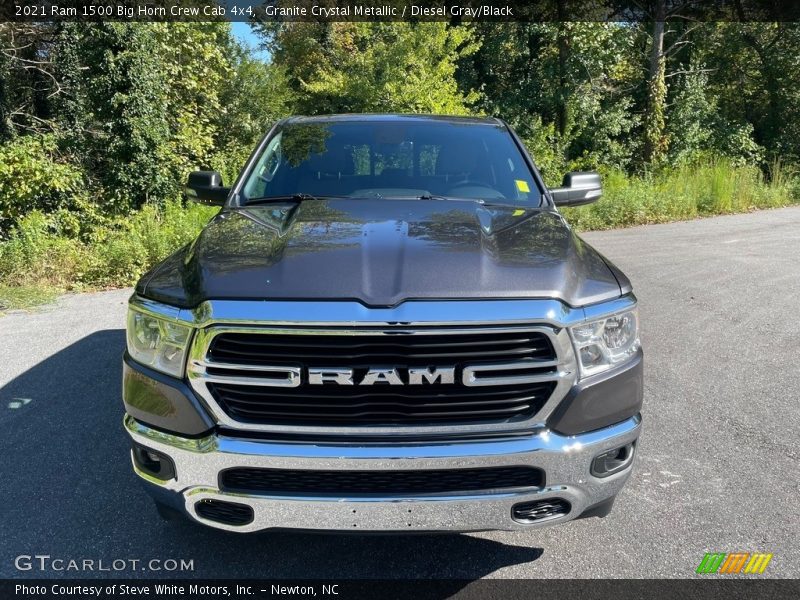 Granite Crystal Metallic / Diesel Gray/Black 2021 Ram 1500 Big Horn Crew Cab 4x4