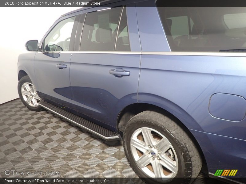 Blue / Medium Stone 2018 Ford Expedition XLT 4x4